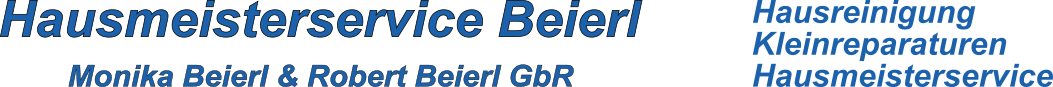 Logo von Hausmeisterservice Beierl